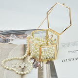 Glass and Metal Jewellery Box nz