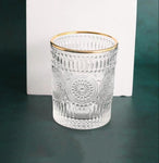 Glass makeup brush holder Pot D nz