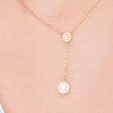 Glass pearl necklace nz