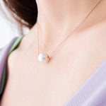 Glass pearl necklace nz