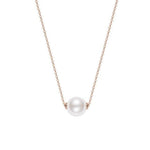 Glass pearl necklace Simple nz