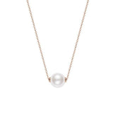 Glass pearl necklace Simple nz