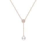 Glass pearl necklace With tweezers nz