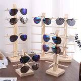 Glasses wooden holder nz