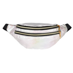 Glittery bum bag White nz
