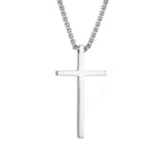 God Cross Necklace Silver nz
