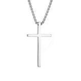 God Cross Necklace Silver nz