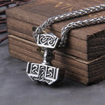 God Thor Hammer Pendant 50cm nz