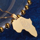 Gold African Lion Pendant nz