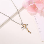 Gold and silver cross necklace nz