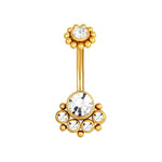Gold belly button piercing nz