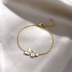 Gold butterfly bracelet nz