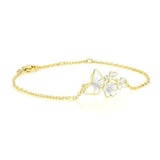 Gold butterfly bracelet nz