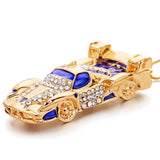 Gold car keychain Blue nz