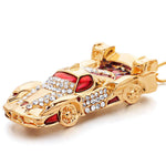 Gold car keychain Red nz