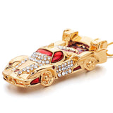 Gold car keychain Red nz
