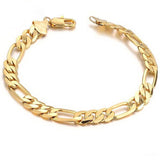 Gold chain bracelet 6mm nz