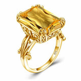 Gold citrine ring nz
