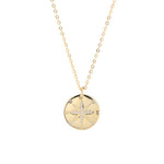 Gold compass pendant nz