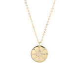 Gold compass pendant nz