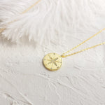 Gold compass pendant nz