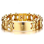 Gold cross chain bracelet nz