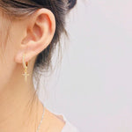 Gold cross earrings for women nz