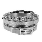 Gold cuff bracelet Silver nz