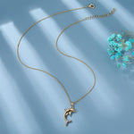 Gold dolphin necklace nz