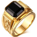 Gold dragon ring 52 mm nz
