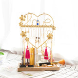 Gold earring holder nz