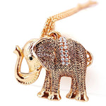 Gold elephant pendant nz