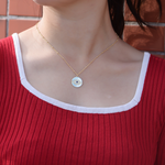 Gold Eye necklace nz