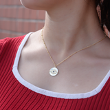 Gold Eye necklace nz
