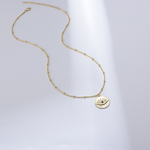 Gold Eye necklace nz