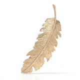 Gold feather hair clip nz