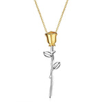 Gold flower necklace nz