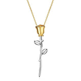 Gold flower necklace nz