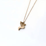 Gold fox necklace nz
