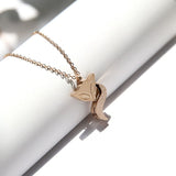 Gold fox necklace nz