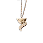 Gold fox necklace nz