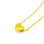 Gold heart necklace nz