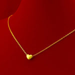 Gold heart necklace nz