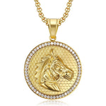 Gold horse necklace nz