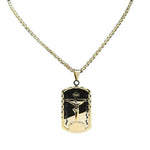 Gold Jesus necklace nz