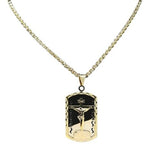 Gold Jesus necklace nz