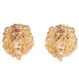 Gold lion earrings nz