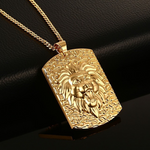 Gold lion pendant nz