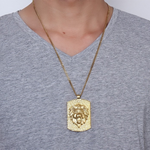 Gold lion pendant nz