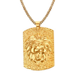 Gold lion pendant nz